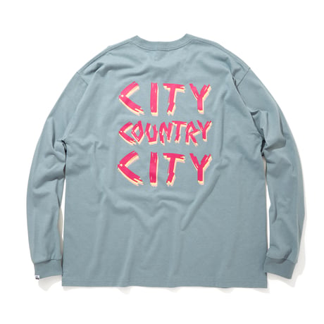 Cotton L/s T-shirt_City Country City_Deep Blue
