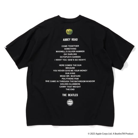 CITY COUNTRY CITY x THE BEATLES_COTTON T-SHIRT_002_BLACK