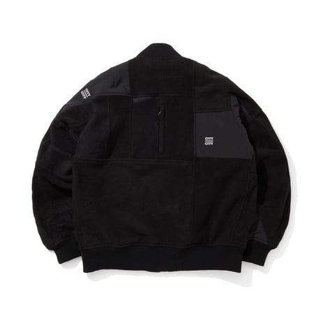 CITY COUNTRY CITY x OLDPARK＿FLEECE MA-1_BLACK#4