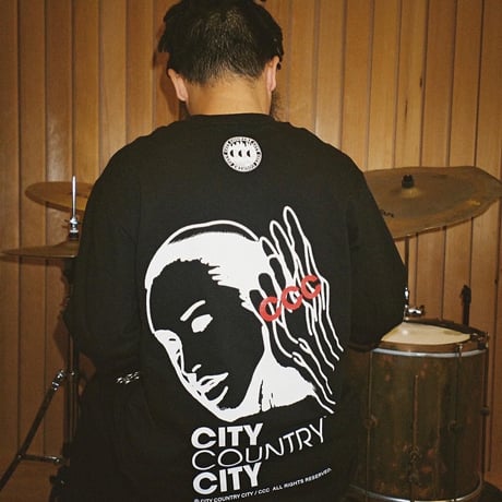 COTTON L/S T-SHIRT_CCC   _NAVY