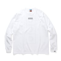 ARCHIVE SALE_EMBROIDERED LOGO COTTON L/S T-SHIRTS_CCC_WHITE
