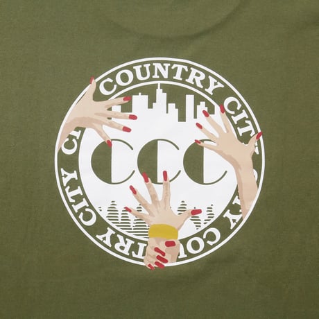 ARCHIVE SALE_Embroidered Logo Cotton L/s T-shirt_City Country City_Olive