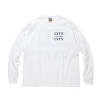 COTTON L/S T-SHIRT_CITY COUNTRY CITY_WHITE