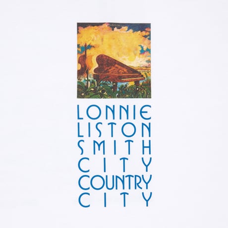 CITY COUNTRY CITY x LONNIE LISTON SMITH_COTTON T-SHIRT_EXPANSIONS_WHITE