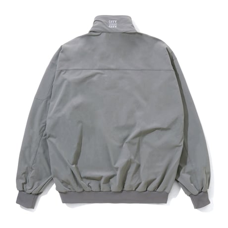ARCHIVE SALE_Embroiderd Logo  Storech Nylon Jacket_Gray