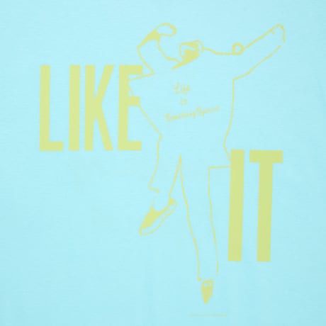 COTTON S/S T-SHIRT_LIKE IT_BLUE