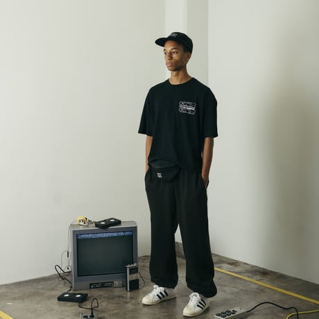 EMBROIDERD LOGO COTTON SWEAT PANTS