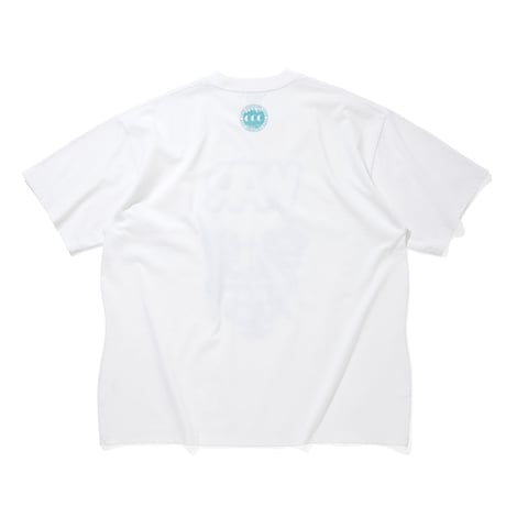 CITY COUNTRY CITY x WAR_COTTON T-SHIRTS_ARTWORK BY MANKEY_WHITExBLUE