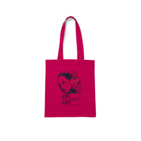 COTTON TOTE BAG_PINK