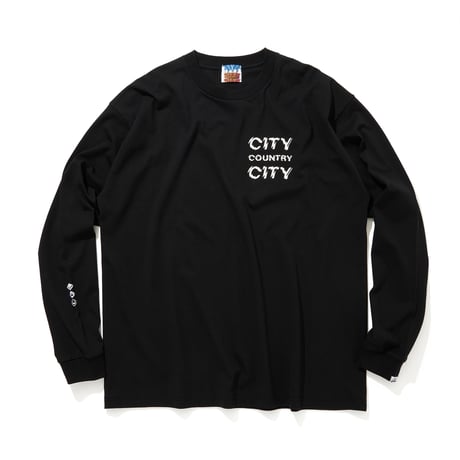 Cotton L/s T-shirt_City Country City