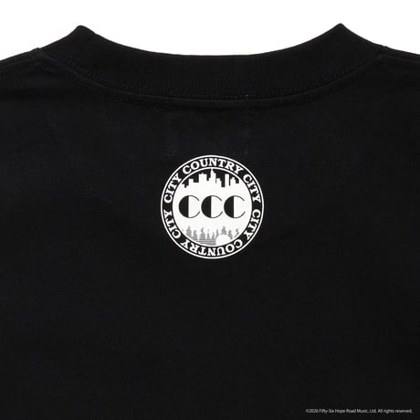 CITY COUNTRY CITY x BOB MARLEY_COTTON T-SHIRT_LIVE!_BLACK