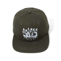 CITY COUNTRY CITY x AVIREX_EMBROIDERED LOGO COTTON TWILL  CAP_OD