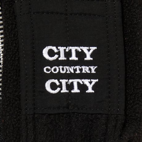 CITY COUNTRY CITY x OLDPARK＿FLEECE MA-1_BLACK#5