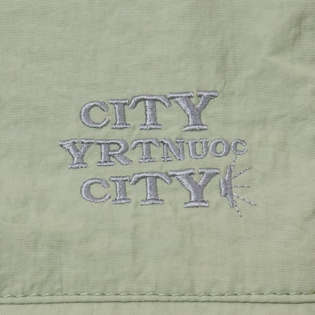 ARCHIVE SALE_Embroiderd Logo Nylon Pants_IVORY