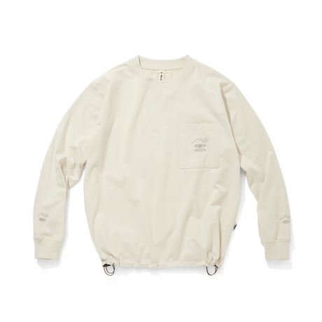 CCCxKEEN HARVEST LS TEE_WHITE CAP