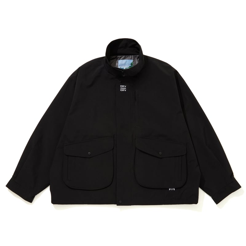 10,000円2way design zip up jacket 56/58