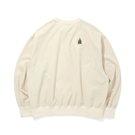 STRETCH CREWNECK_CREAM