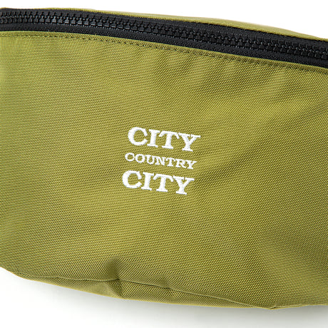 EVERYDAY WAIST POUCH  NYLON OXFORD for CITY COUNTRY CITY_PISTACHIO