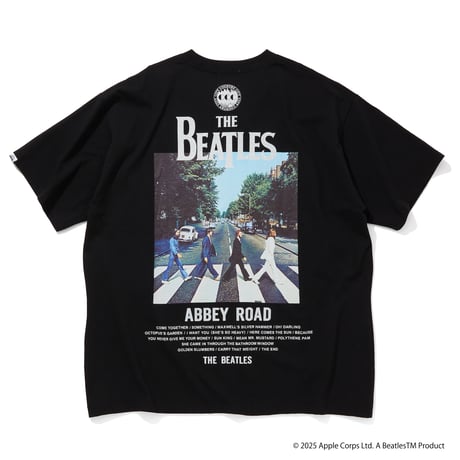 CITY COUNTRY CITY x THE BEATLES_COTTON T-SHIRT_001_BLACK