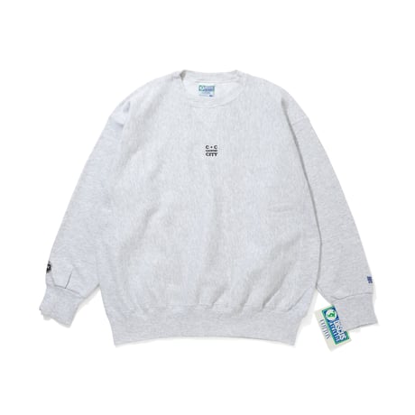 EMBROIDERED LOGO  DEADSTOCK SWEATSHIRT_CCC+C_AH GRAY#3