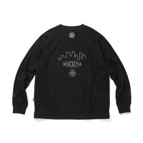 CCCxKEEN HARVEST LS TEE_BLACK