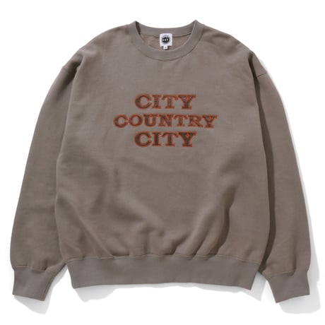 APPLIQUE LOGO COTTON SWEAT SHIRT
