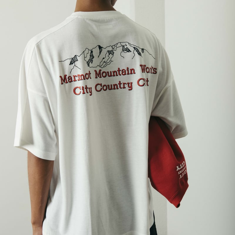 City Country City x Marmot_Big Size Dry T-shirt City Country City x Marmot_Big Size Dry T-shirt