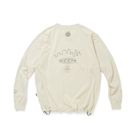CCCxKEEN HARVEST LS TEE_WHITE CAP