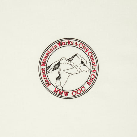 CITY COUNTRY CITY x Marmot_MMWCCC EVERYWHERE L/S T-SHIRT_WHITE