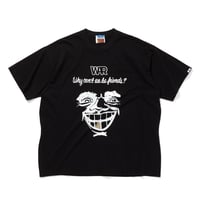 CITY COUNTRY CITYx WAR_COTTON POCKET T-SHIRTS_WHY CAN'T WE BE FRIENDS? 002_BLACK