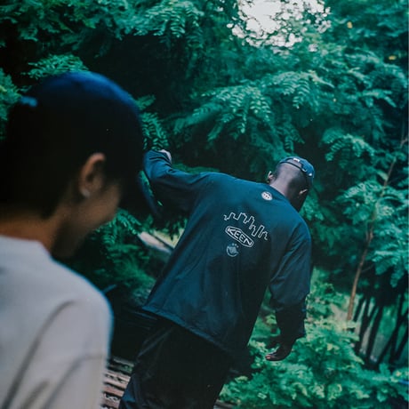 CCCxKEEN HARVEST LS TEE_BLACK