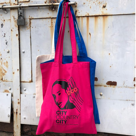 COTTON TOTE BAG_PINK