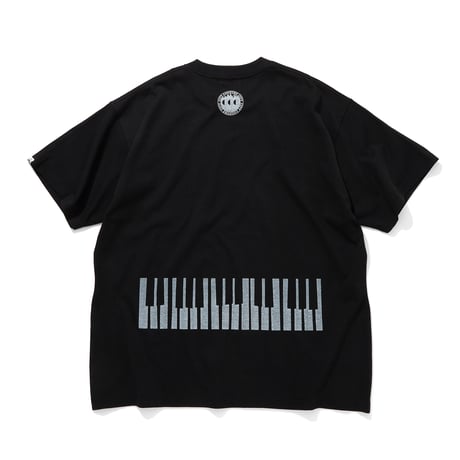 COTTON T-SHIRTS_CITY COUNTRY CITY JAZZ_Satie_BLACK