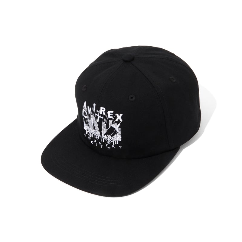 CITY COUNTRY CITY x AVIREX_EMBROIDERED LOGO COT