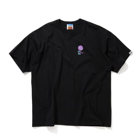 Cotton T-shirt_City C City_BLACK