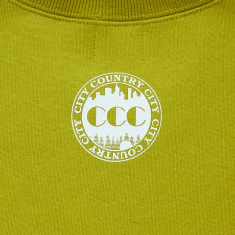 EMBROIDERED LOGO SWEATSHIRT_CCCC_PISTACHIO