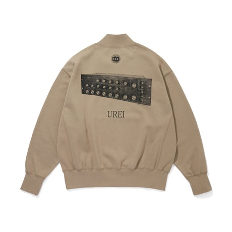 【C/GRAY】CITY COUNTRY CITY STRETCH CREWNECK CITY COUNTRY CITY x AVIREX_SWEAT SHIRT | CITY COUNTRY CITY