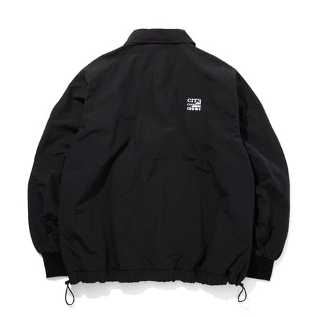 NYLON COACH JACKET_BLACK