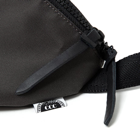EVERYDAY WAIST POUCH  NYLON OXFORD for CITY COUNTRY CITY_CHARCOAL