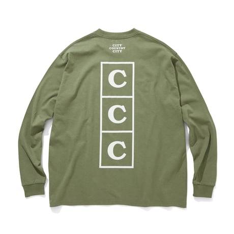 ARCHIVE SALE_EMBROIDERED LOGO COTTON L/S T-SHIRTS_CCC _OD