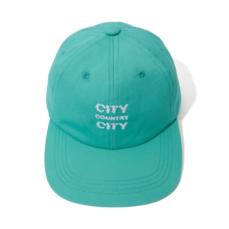 Embroidered Logo Cotton Cap_City Country City_Melon