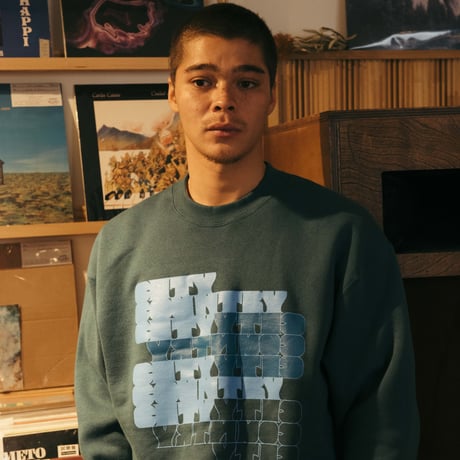 ARCHIVE SALE_COTTON SWEATSHIRT_CITY COUNTRY CITY_GREEN