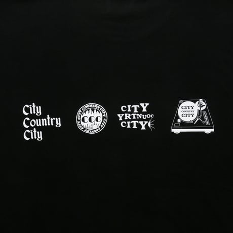 Cotton L/s T-shirt_Sound City Country City_Black