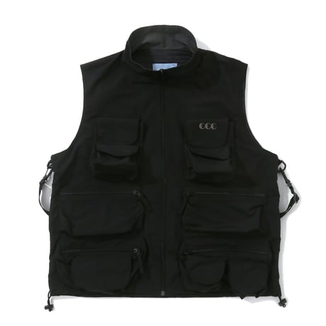 ARCHIVE SALE_Embroidered Logo 2way Nylon Vest