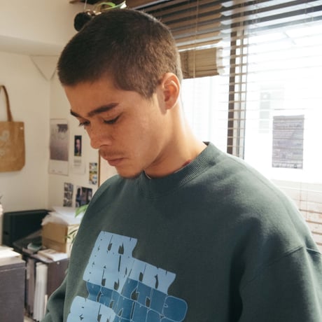 ARCHIVE SALE_COTTON SWEATSHIRT_CITY COUNTRY CITY_GREEN