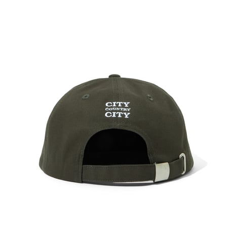 CITY COUNTRY CITY x AVIREX_EMBROIDERED LOGO COTTON TWILL  CAP_OD