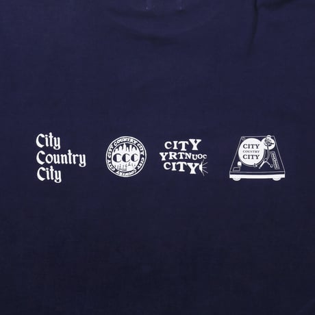 Cotton L/s T-shirt_Sound City Country City_Navy