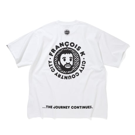 CITY COUNTRY CITY x FRANCOIS K_COTTON  T-SHIRT_WHITE