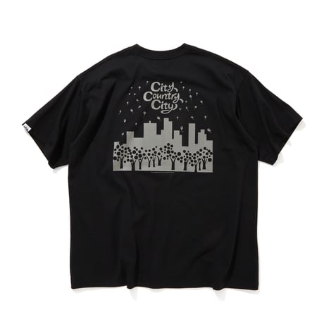 Embroidered Logo Cotton T-shirt_Park_BLACK