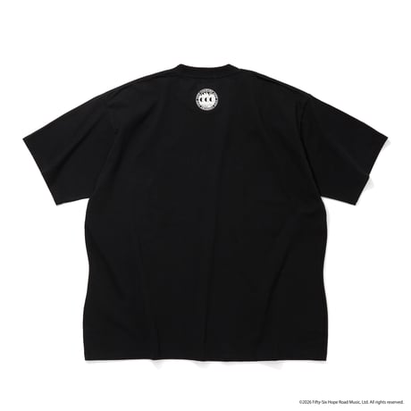 CITY COUNTRY CITY x BOB MARLEY_COTTON T-SHIRT_LEGEND_BLACK
